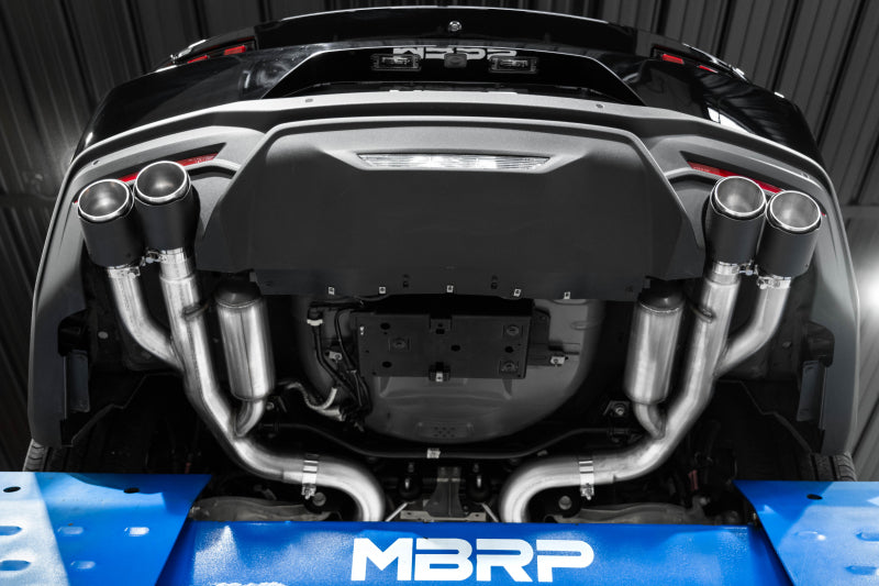 MBRP 2018+ Ford Mustang GT 5.0L T304 SS 3in Street to Race Conversion Kit MBRP Catback