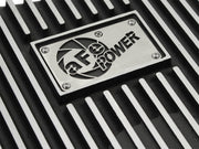 aFe Power Transmission Pan Black Machined 11-14 Ford 6R140 Trucks V8 6.7L (td) aFe Diff Covers