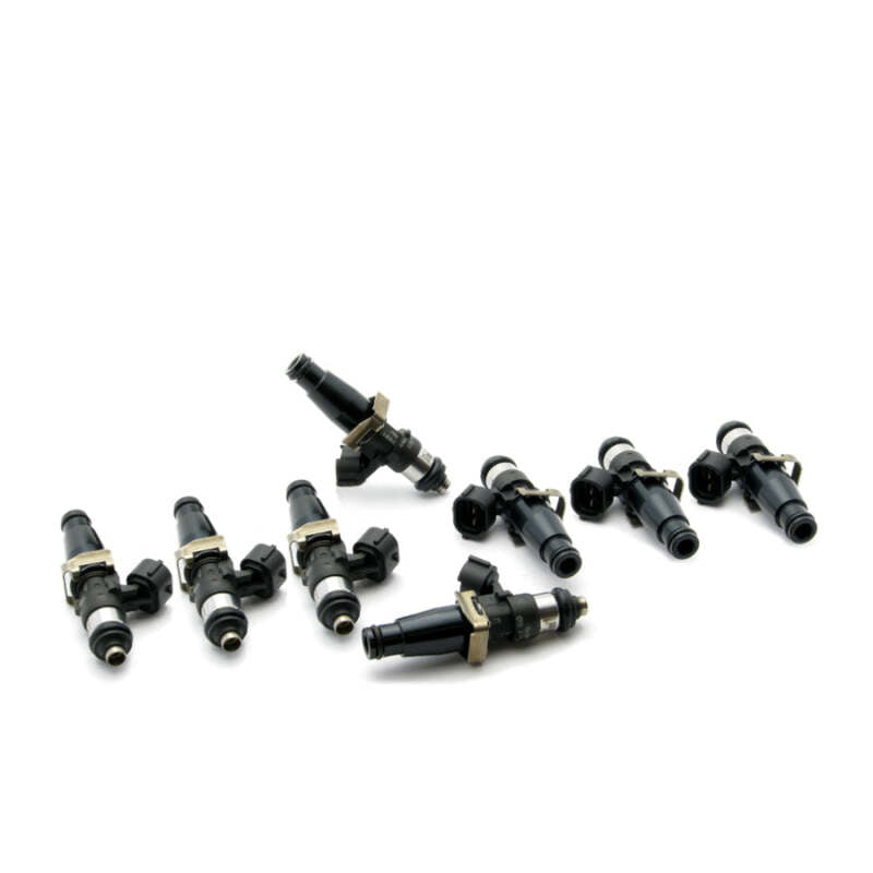 DeatschWerks Bosch EV14 Universal 60mm/11mm Matched Set of 8 Injectors 2400cc/min DeatschWerks Fuel Injector Sets - 8Cyl