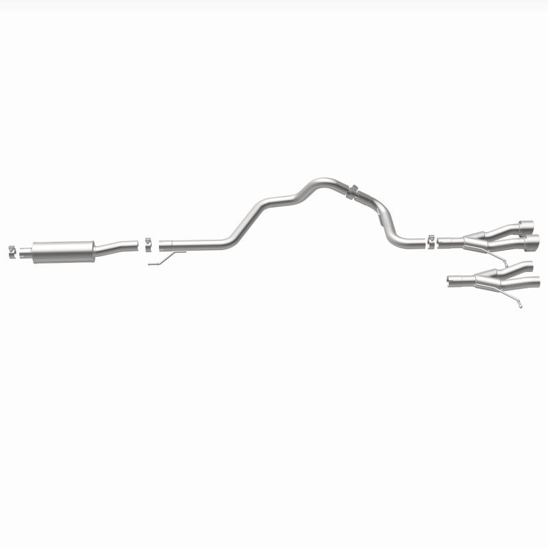 MagnaFlow Cat-Back 2013-2017 Hyundai Veloster L4 Turbo 2.25in SS Street Series 4in Polished Tips