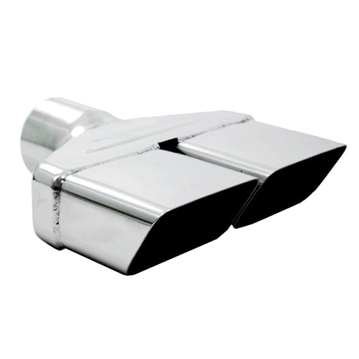MBRP Universal Tip 8inx 2.375in ID Rectangle 2.5in O.D. inlet 8.25in length T304 MBRP Steel Tubing