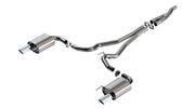 Borla 2024 Ford Mustang 2.3L Ecoboost 2.50 S-TYPE Catback Exhaust - Non-Active Borla Catback