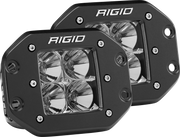 Rigid Industries Dually - Flush Mount - Flood - Set of 2 Rigid Industries Light Bars & Cubes