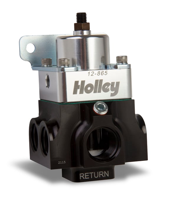 4 Port VR Series Fuel Pressure Regulator 12-865 HOLLEY Autoparts