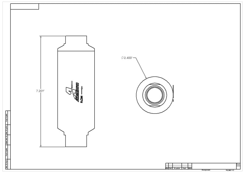 Aeromotive Replacement Pro-Series 100 Micron SS Element (for 12302 Filter Assembly) Aeromotive Fuel Filters
