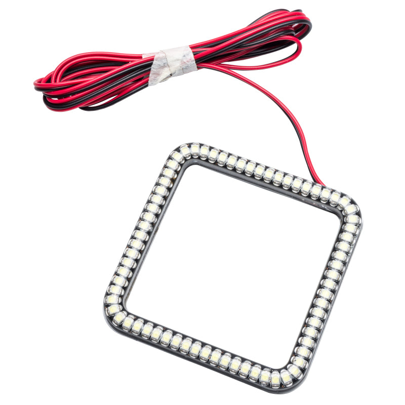Oracle Off-Road 3in Square WP LED Halo - White ORACLE Lighting Light Bars & Cubes