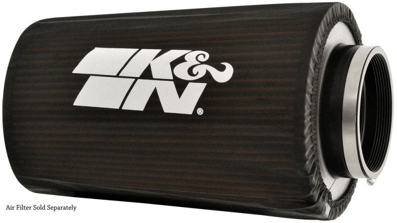 K&N Round Tapered Drycharger Air Filter Wrap 8in B ID x 6.625in T ID x 10.5in H K&N Engineering Pre-Filters
