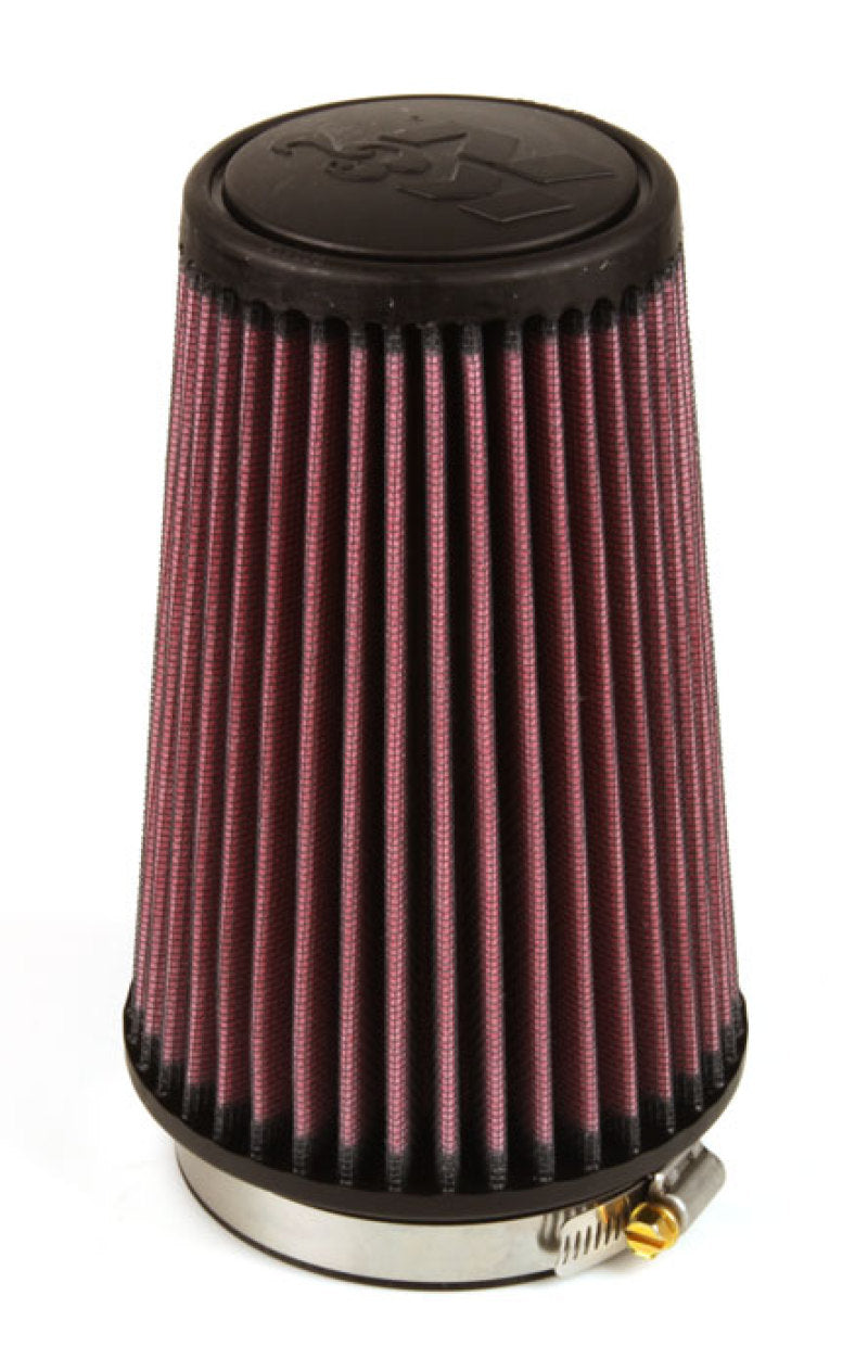 K&N Filter Universal Rubber Filter 3 1/2 inch Flange 4 5/8 inch Base 3 1/2 inch Top 7 inch Height K&N Engineering Air Filters - Universal Fit
