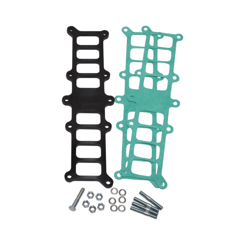 BBK 86-95 Mustang 5.0 Phenolic Manifold Spacer Kit Edelbrock Performer 3/8