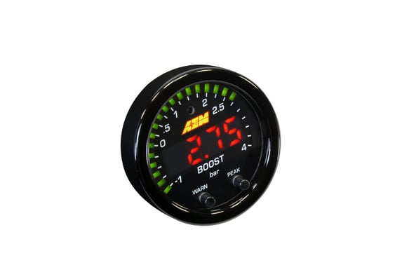 AEM X-Series Boost Pressure Gauge Kit 30-0308 AEM Autoparts