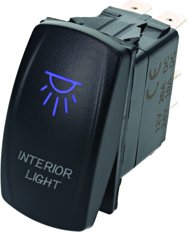 DragonFire Racing Lighted Switch On/Off Blue DragonFire Racing Relays