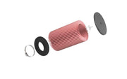 K&N Universal Clamp-On Air Filter 4-1/8in FLG 7-3/8in B 7in T W/STUD 11-1/2in H K&N Engineering Air Filters - Universal Fit