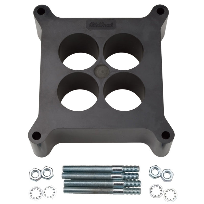 Edelbrock Carb Spacer 2-Inch 4-Hole Edelbrock Carburetor Rebuild Components