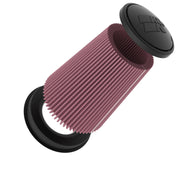 K&N Universal 5in Flange x 8-1/2in Base x 5in Height High flow Air Filter K&N Engineering Air Filters - Universal Fit