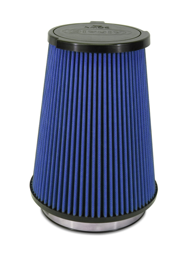 Airaid 10-14 Ford Mustang Shelby 5.4L Supercharged Direct Replacement Filter - Oiled / Blue Media Airaid Air Filters - Direct Fit
