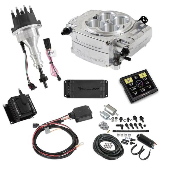 Sniper 2 EFI Bundle with HyperSpark Ignition System 550-510-3PK-SBF HOLLEY Autoparts