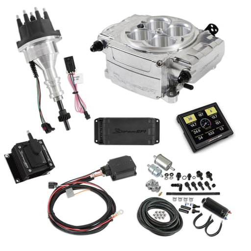 Sniper 2 EFI Bundle with HyperSpark Ignition System 550-510-3PK-SBF HOLLEY Autoparts