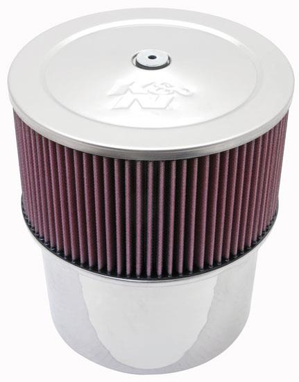 K&N 7-5/16in Flange 10in Height Velocity Stack Assembly - Red K&N Engineering Velocity Stacks