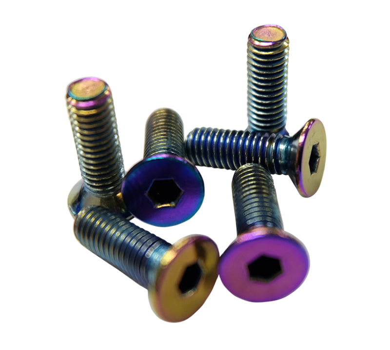 NRG Steering Wheel Screw Upgrade Kit (Conical) - Neochrome NRG Steering Wheels