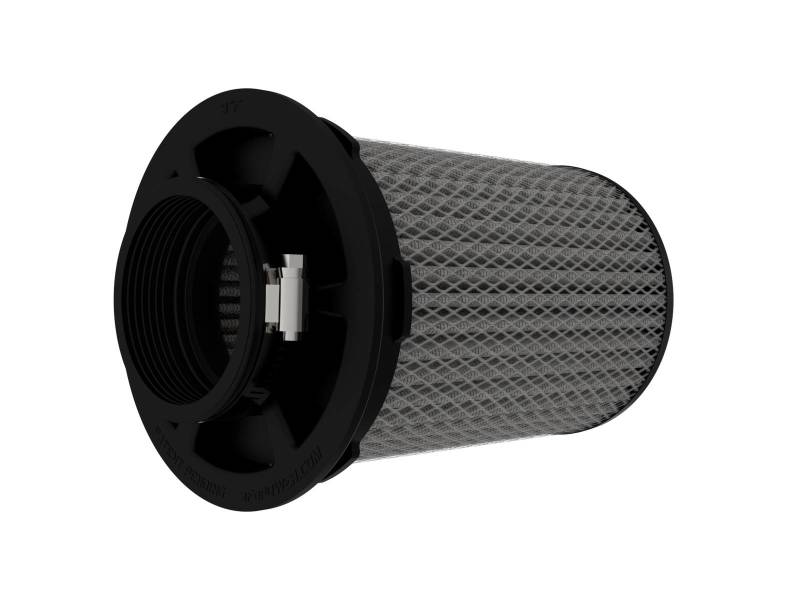 aFe MagnumFLOW Air Filters 3in F x 5-1/2in B x 5-1/4in T (Inverted) x 8in H - Pair aFe Air Filters - Universal Fit