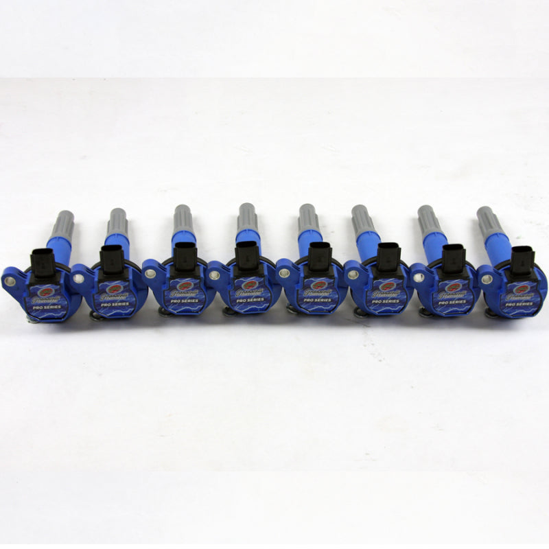 Granatelli 11-15.5 Ford 5.0L Coyote 4V Pro Series Coil-On-Plug Wire Conn Kit w/Coil Packs (60K Volt) Granatelli Motor Sports Spark Plug Wire Sets