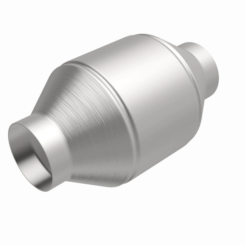 MagnaFlow Conv Univ 2.5in Inlet/Outlet Center/Center Round 3in Body L x 5in W x 8.75in Overall L