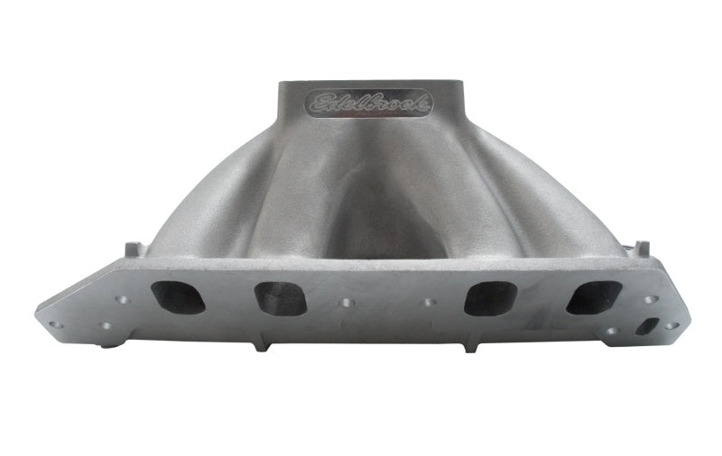Edelbrock Manifold Big Victor II BBC w/ Edelbrock Profiler or Dart Big Chief Heads Dominator Flange Edelbrock Intake Manifolds