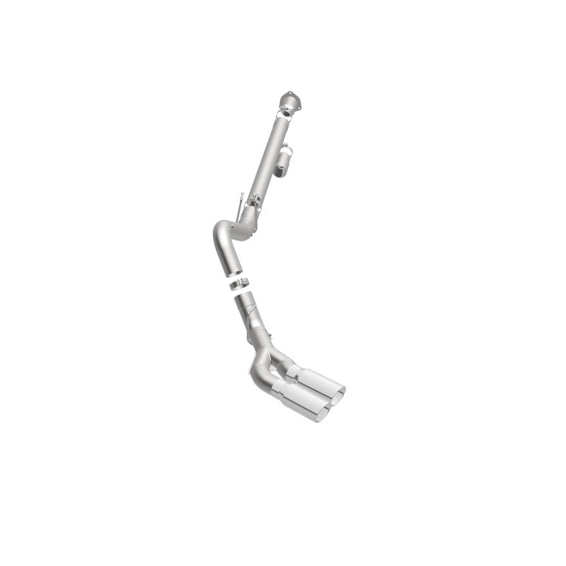 MagnaFlow 08-17 Ford F-250/F-350/F-450 4.6L/6.7 DPF-Back SS 4in Dual Single Passenger Side Rear Exit Magnaflow DPF Back