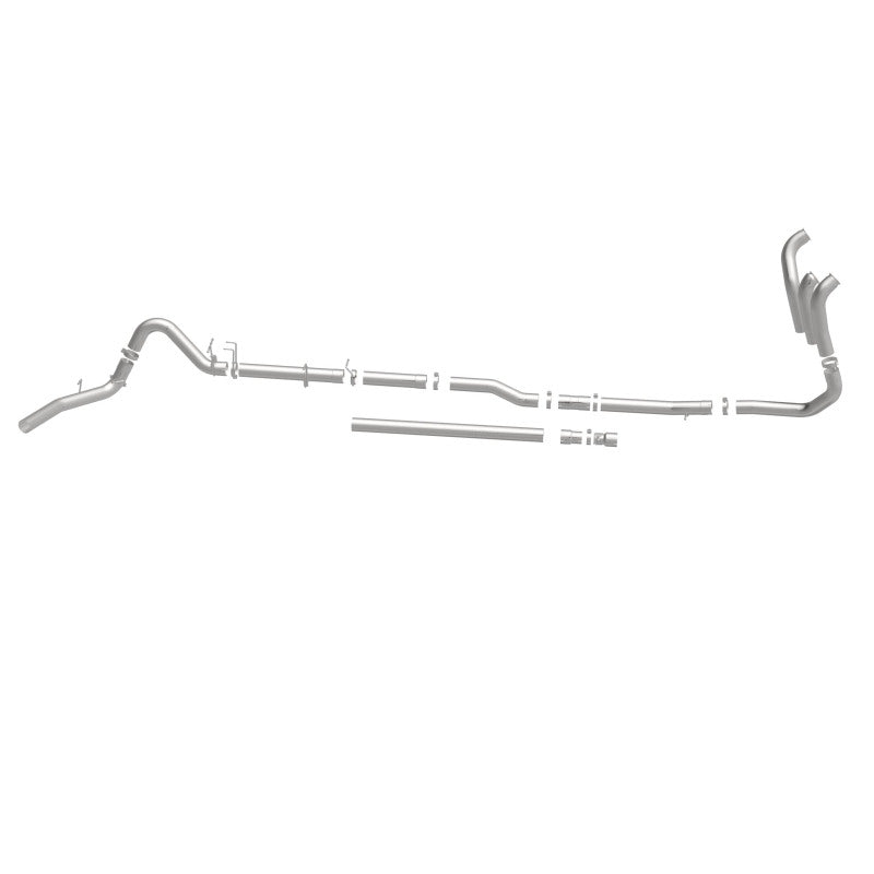 MagnaFlow Sys T/B 99-03 Ford F-250/F-350 Super Duty 7.3L Diesel 4in Single Passenger Side Rear Exit Magnaflow Turbo Back