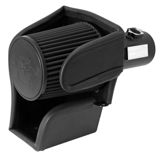 K&N 08-10 Ford F250/F350/F450/F550 Super Duty 6.4L V8 DSL Black Performance Intake Kit K&N Engineering Cold Air Intakes