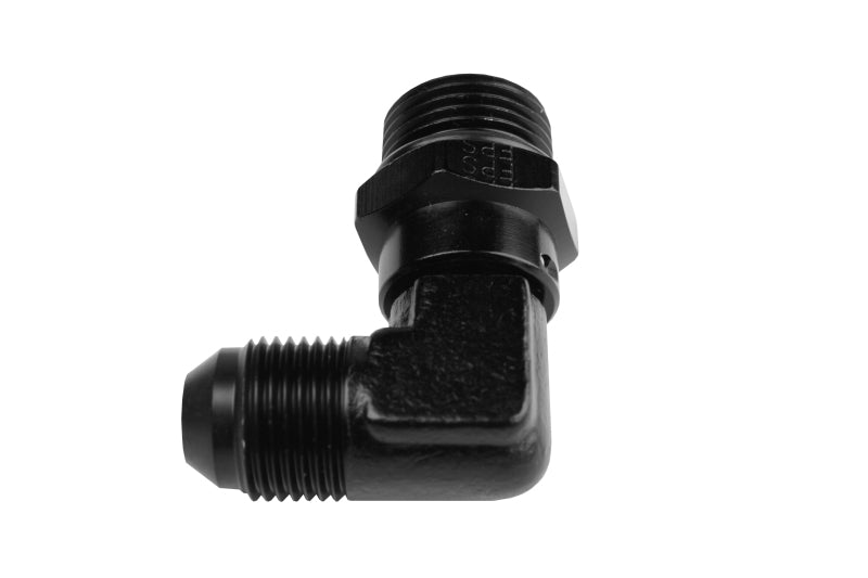 Aeromotive Fitting - Elbow - 90-Deg - AN-10 ORB to AN-08 Flare Aeromotive Fittings