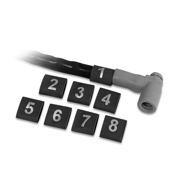 MSD Shrink Sleeve, Numbered for Cylinders 3415 MSD Autoparts