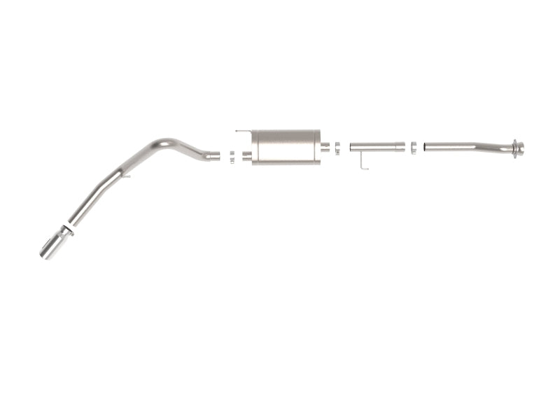 aFe Apollo GT 3in 409 SS Cat-Back Exhaust 2021 Ford F-150 V6 2.7L/3.5L (tt)/V8 5.0L w/ Polished Tips aFe Catback