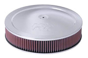 K&N Universal Custom Air Filter - Round 5.125in Flange / 14in OD / 5.125in ID / 4.625in Height K&N Engineering Air Filters - Direct Fit