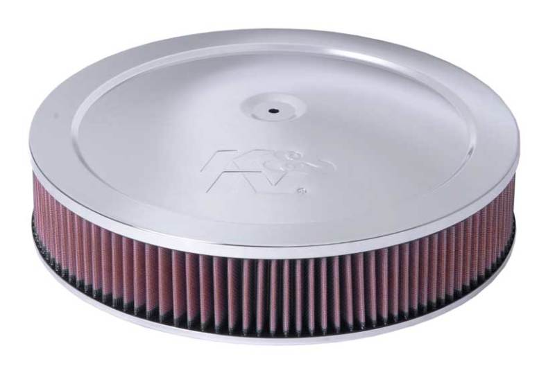 K&N Universal Custom Air Filter - Round 5.125in Flange / 14in OD / 5.125in ID / 4.625in Height K&N Engineering Air Filters - Direct Fit