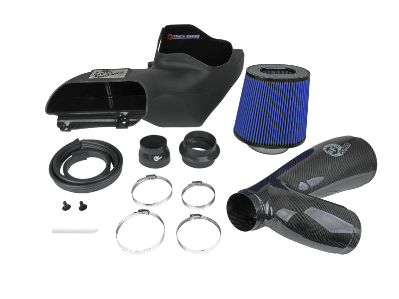 aFe 17-20 Ford F-150/Raptor Track Series Carbon Fiber Cold Air Intake System With Pro 5R Filters aFe Cold Air Intakes