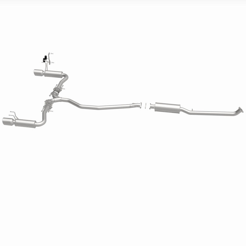 MagnaFlow 16-18 Honda Civic L4 2.0L Street Series Cat-Back Exhaust w/ Polished Tips