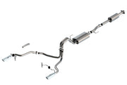 Borla F-150 2021 5.0L 4dr CC SB EC STB Lariat/KR/Platinum/LTD 3/2.25 SRE Cat-Back Touring CHR Tips Borla Catback