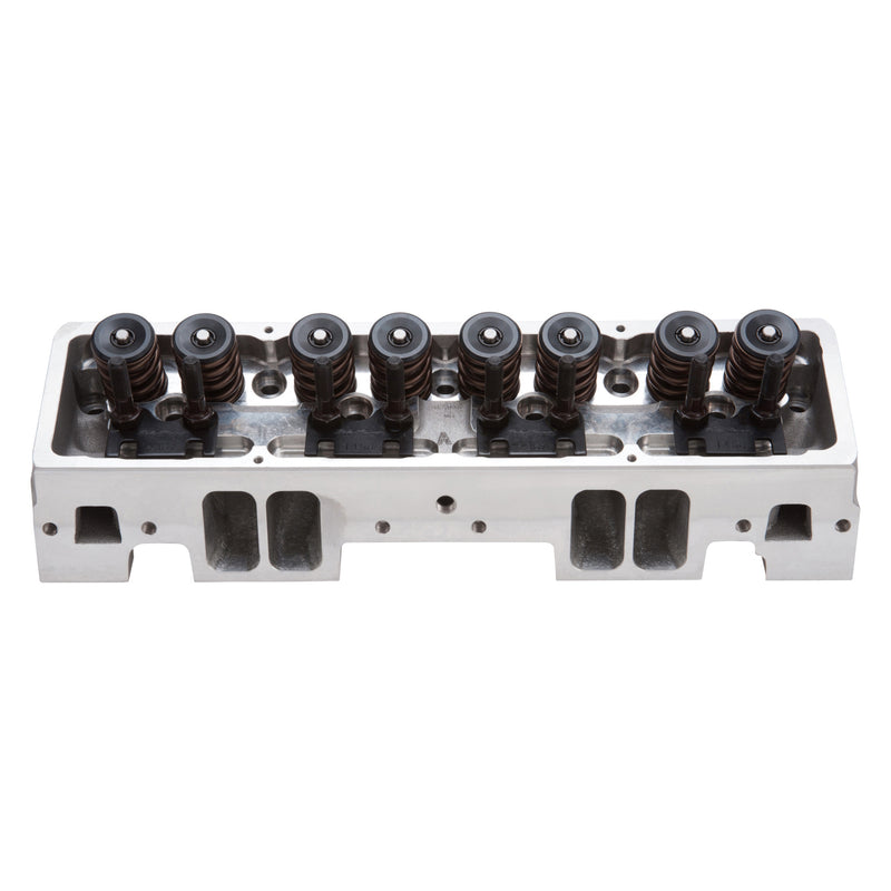 E-CNC 225 Small-Block Chevy Cylinder Head 64cc Solid Roller EDELBROCK Autoparts