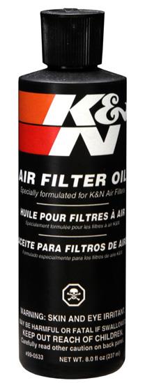 K&N 8 oz. Squeeze Air Filter Oil K&N Engineering Recharge Kits