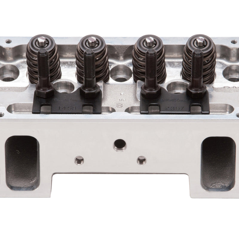Victor Jr. 23 Deg Cylinder Head for Small-Block Chevy (220cc) EDELBROCK Autoparts