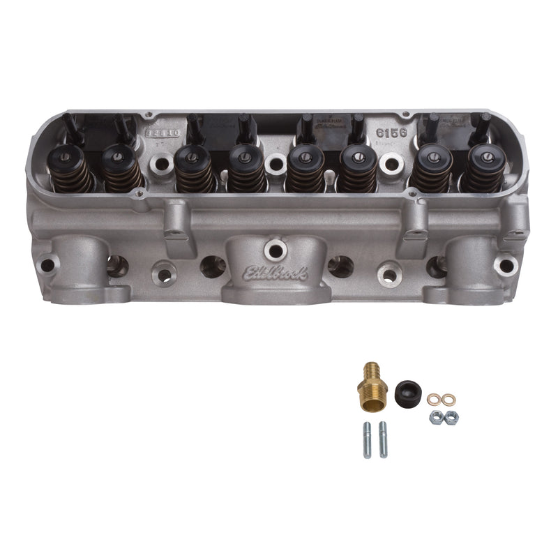 RPM CNC Pontiac D-Port Cylinder Head 72cc Hydraulic Flat Tappet Cam EDELBROCK Autoparts