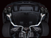 AWE 2024 Ford Mustang Dark Horse S650 RWD Track Edition Catback Exhaust w/ Quad Diamond Black Tips AWE Tuning Catback