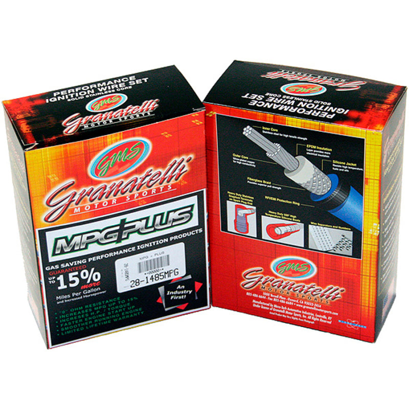Granatelli 93-93 Chevrolet Camaro 8Cyl 5.7L Performance Ignition Wires Granatelli Motor Sports Spark Plug Wire Sets