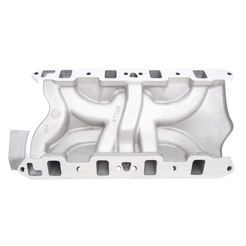 Edelbrock Perf RPM 351-W Polished Mani Edelbrock Intake Manifolds