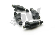 DeatschWerks 240sx CA18DET Low Z 800CC Low Z Top Feed Injectors DeatschWerks Fuel Injector Sets - 4Cyl
