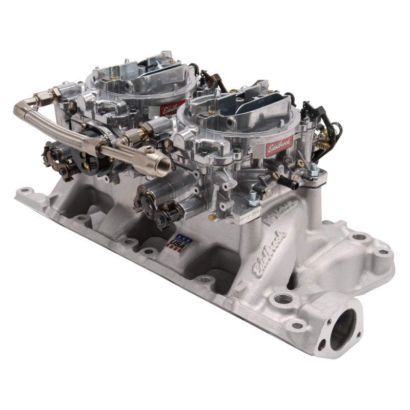 Edelbrock Dual Quad Kit RPM Air-Gap 289-302 Ford Edelbrock Intake Manifolds