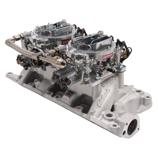 Edelbrock Dual Quad Kit RPM Air-Gap 289-302 Ford Edelbrock Intake Manifolds