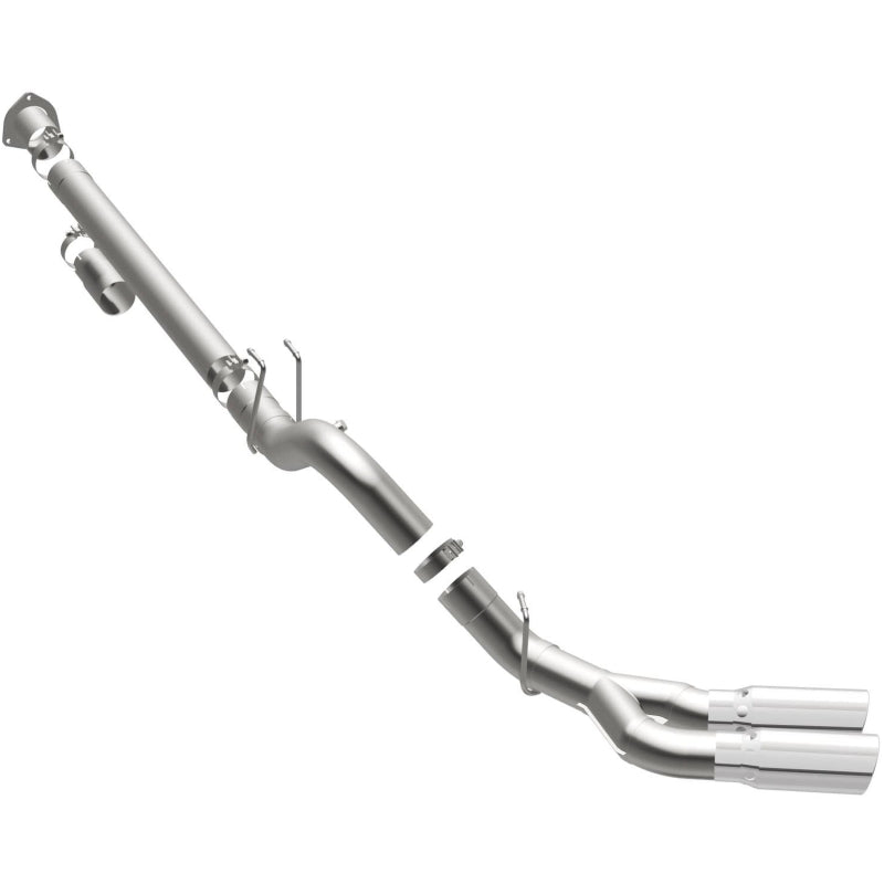 MagnaFlow 08-17 Ford F-250/F-350/F-450 4.6L/6.7 DPF-Back SS 4in Dual Single Passenger Side Rear Exit Magnaflow DPF Back