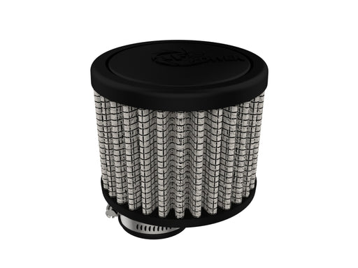 aFe MagnumFLOW Crankcase Vent Filter 1.25F x 3.75B x 3.75T x 3H aFe Air Filters - Universal Fit